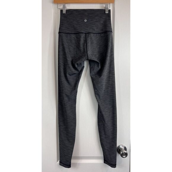 Lululemon T30416 Women's Charcoal Gray Leggings Size 6 - Picture 2 of 9